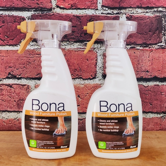 Bona Wood Furniture Polish, 16oz, New, Pack Of 2 - Picture 1 of 3